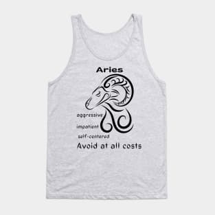 Funny Zodiac - Aries Tank Top